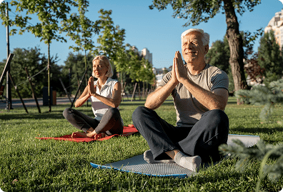 community exercise event